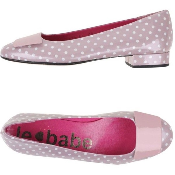 Le babe Polka Dot Flats - Picture 1 of 9